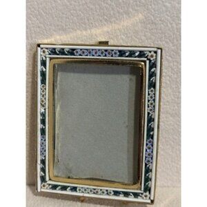 Vintage Micro Mosaic Italian , With Original Sticker Made in Italy,